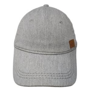 Roxy Patched Logo Strapback 5 Panel Cap Multi One Size Adjustable Vented Holes